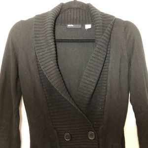 BDG | Long Black V-Neck Sweater, XS